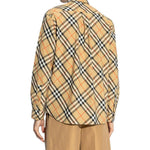 Burberry Checked Plaid Men Shirt BU-8776400896212-XL