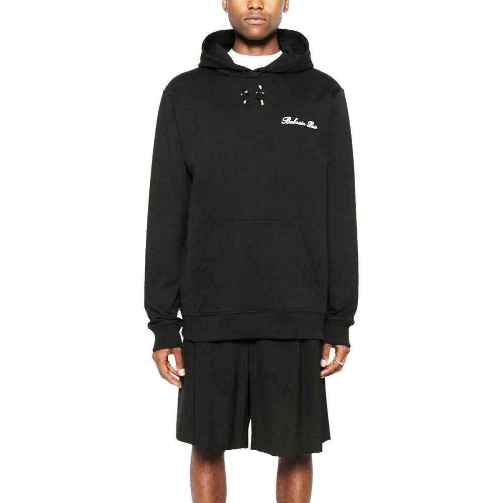 Balmain Cotton Logo Sweatshirt