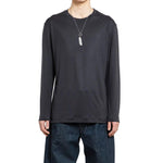 Lemaire Long Sleeve Silk T-shirt LE-8811392368852-L