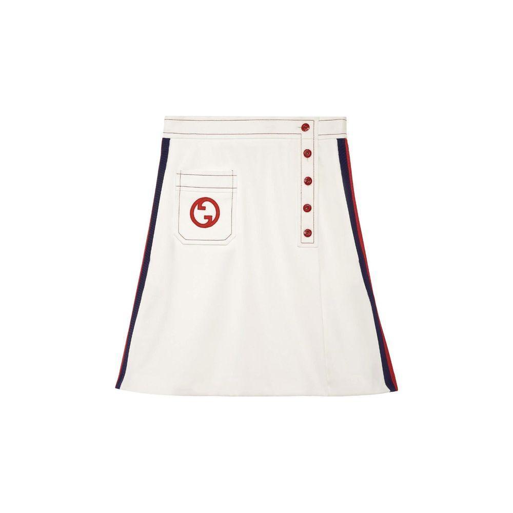Gucci Interlocking G A-line Skirt GU-8735492571348-38