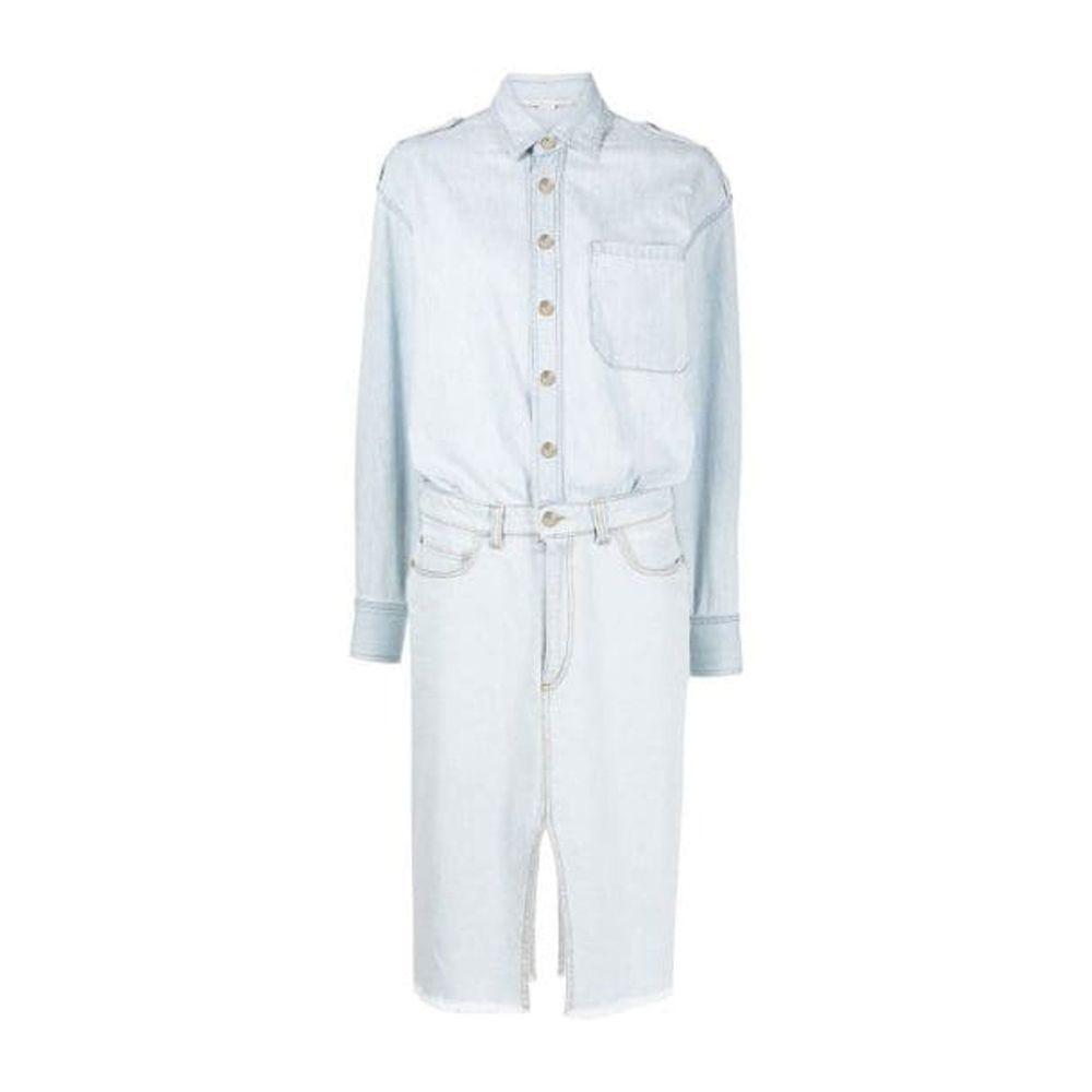Stella McCartney Denim Shirt Dress ST-8736585220308-38