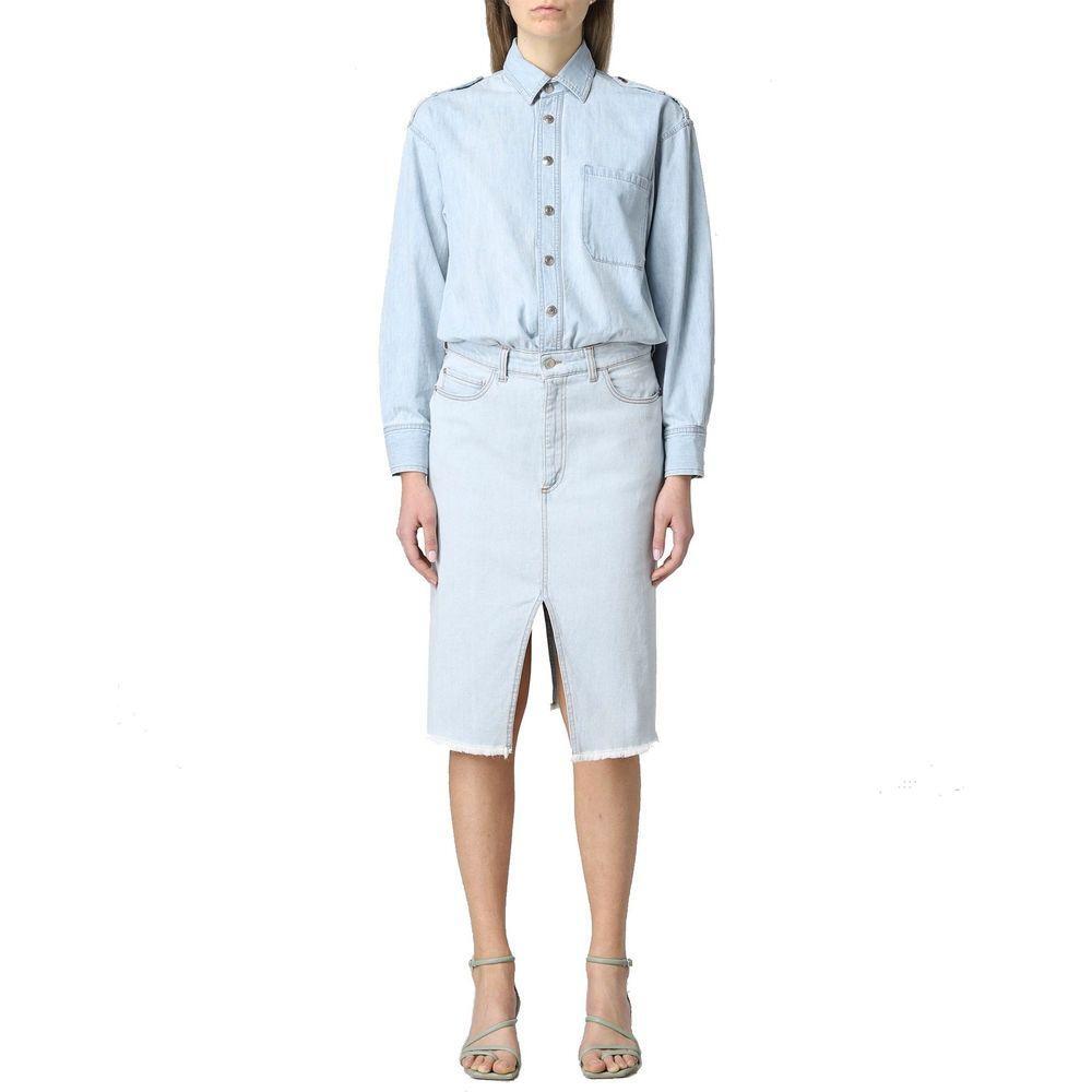 Stella McCartney Denim Shirt Dress ST-8736585220308-38