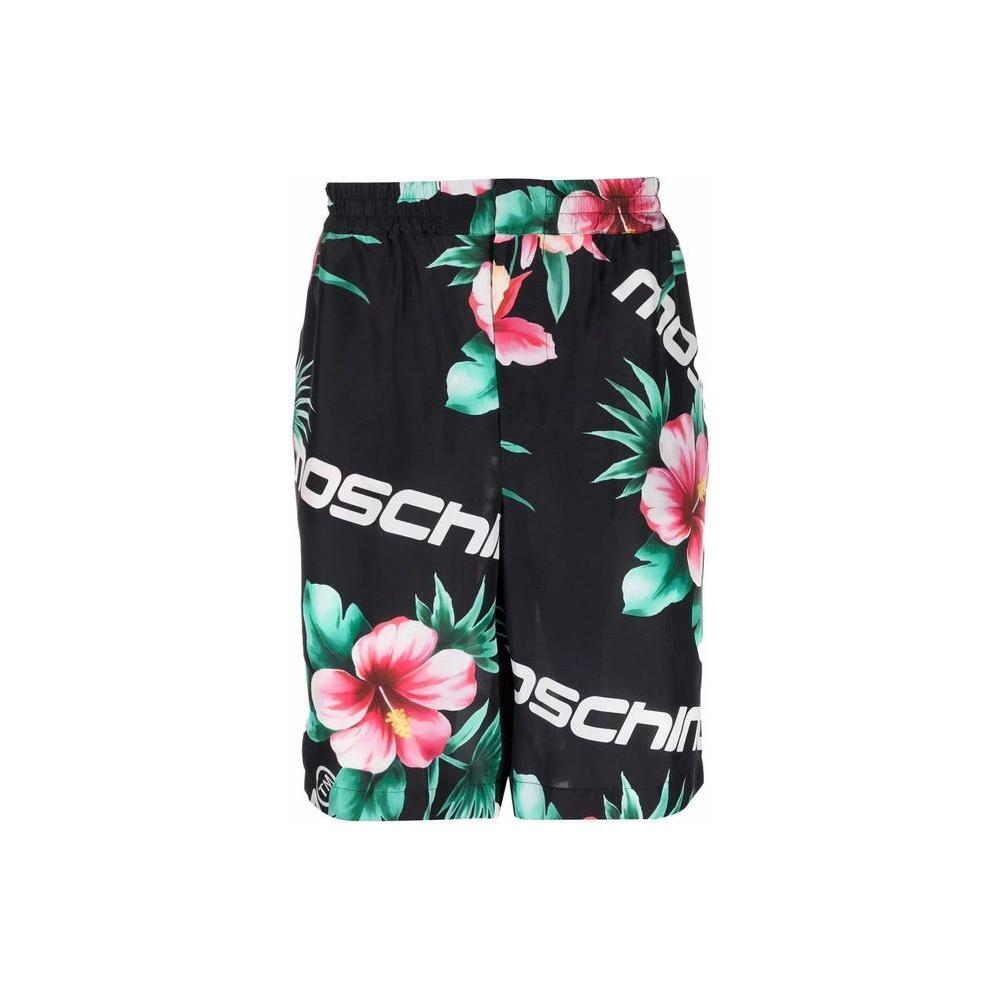 Moschino Couture Moschino Floral Print Silk Shorts MO-8735533334740-IT50 | L