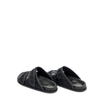 Valentino Garavani Toile Iconographe Flat Sandals VA-8735614435540-EU41/US8
