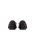 Valentino Garavani V-Logo Moon Leather Loafers VA-8735615811796-EU39/US9