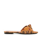 Saint Laurent Bianca Knotted Suede Slides SA-8736558121172-EU36/US6