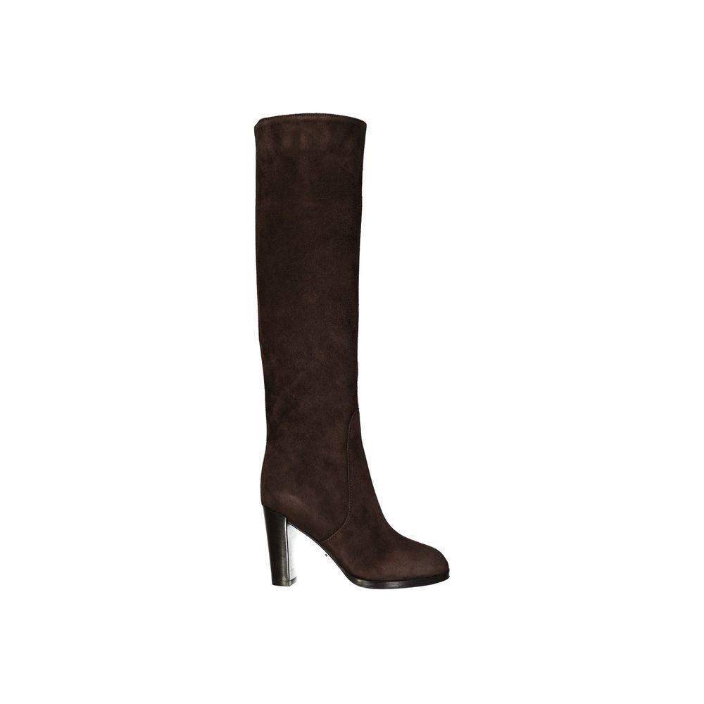 Sergio Rossi Leather Boots SE-8735589925076-EU34/US4