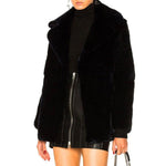 Alberta Ferretti Friday Rabbit Fur Jacket AL-8736207896788-38