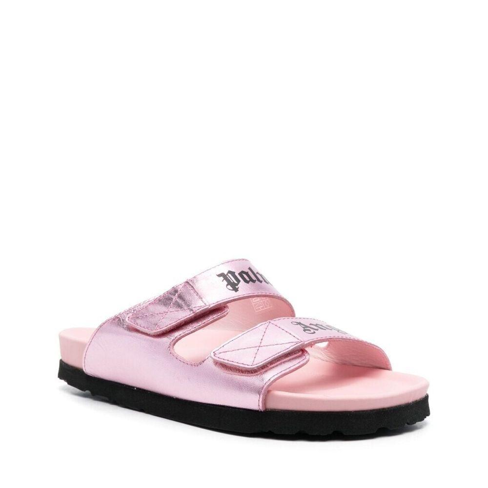 Palm Angels Leather Logo Sandals PA-8736539181268-EU39/US9