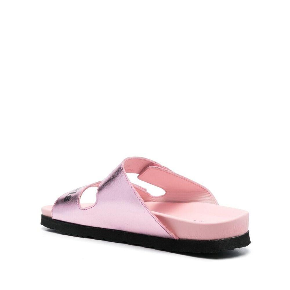 Palm Angels Leather Logo Sandals PA-8736539181268-EU39/US9