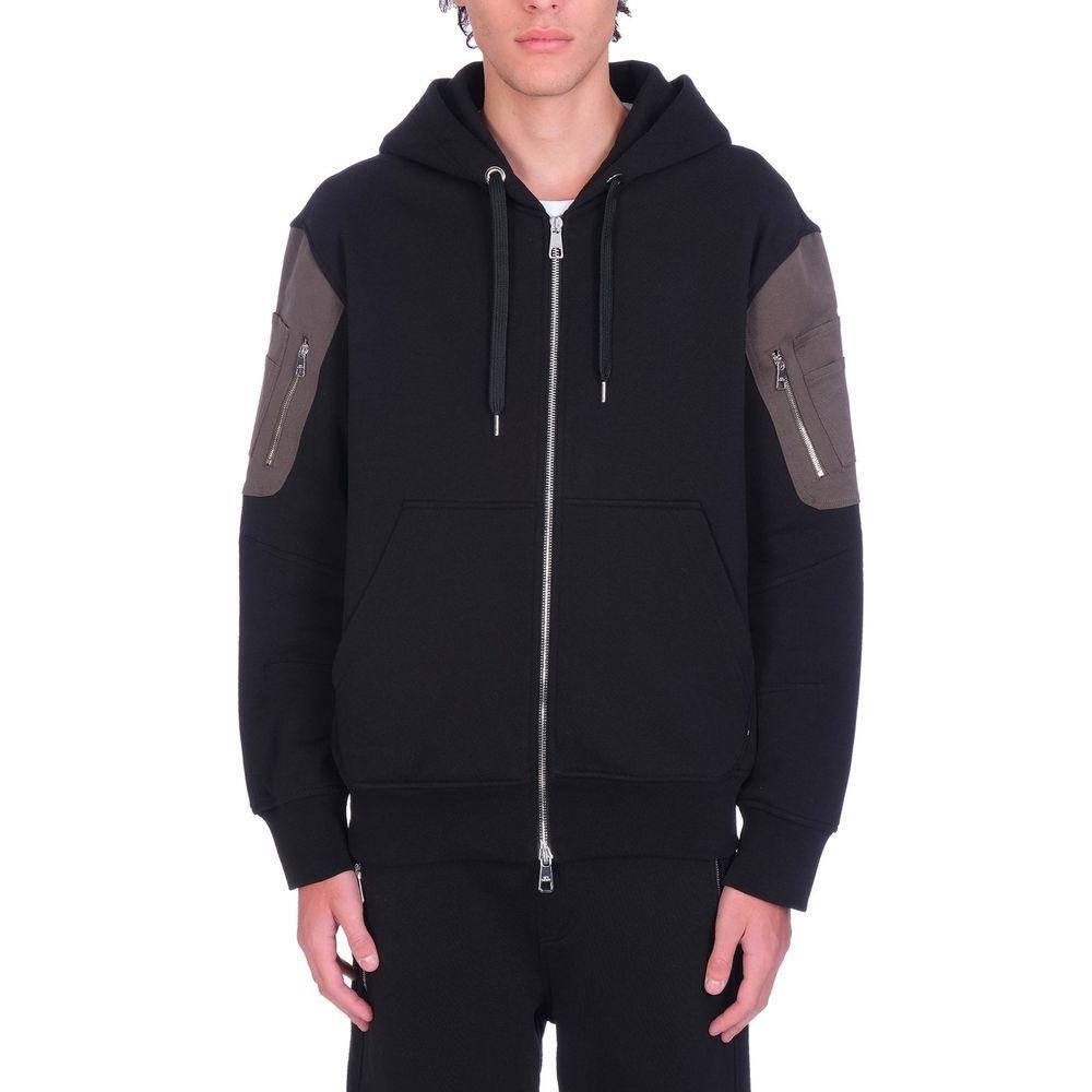 Neil Barrett Cotton Logo Hooded Sweatshirt NE-8736527319252-L