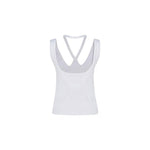 MM6 Maison Margiela Ribbed Cotton Top MM-8736510935252-S
