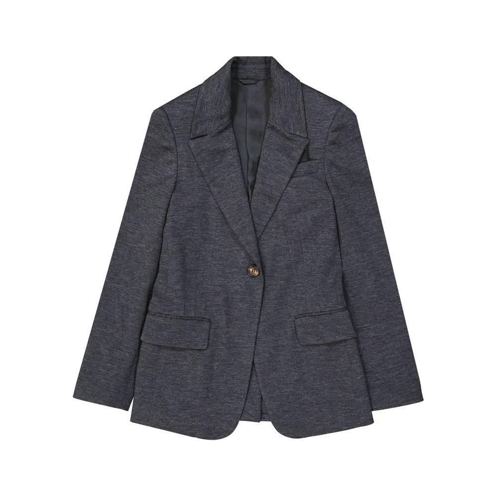 Brunello Cucinelli Wool Blazer BR-8736287981780-36