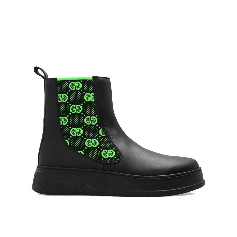 Gucci GG Leather Boots GU-8736421183700-EU42/US9