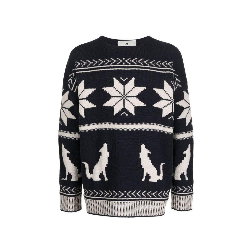 Etro Embroidered Cotton Sweater ET-8736383205588-L