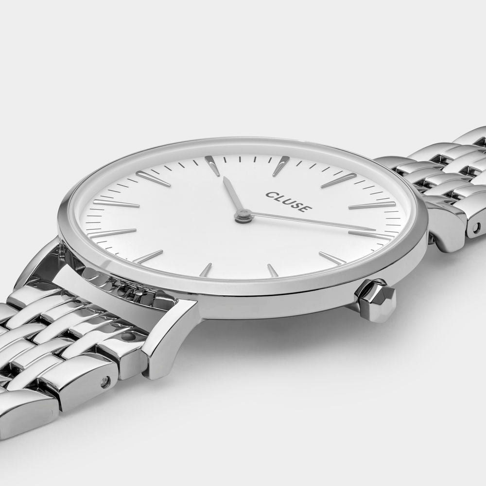 Cluse Silver Stainless Steel Watch CLCW0101201023AC