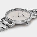 Cluse Silver Stainless Steel Watch CLCW0101209008AC