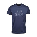 Diesel Blue Cotton T-Shirt DI-15779-S