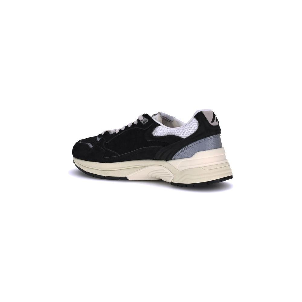 Autry Hyperway Low Sneakers AU-HYLMUM07BLACKSILV-EU40/US7