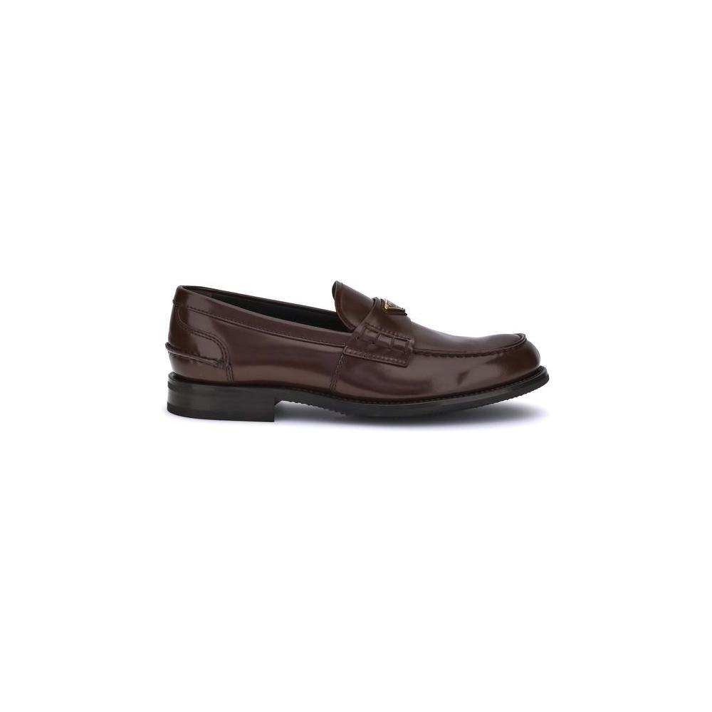Prada Triangular plaque Loafers PR-2DB223FX000055F0NBL-EU43/US10