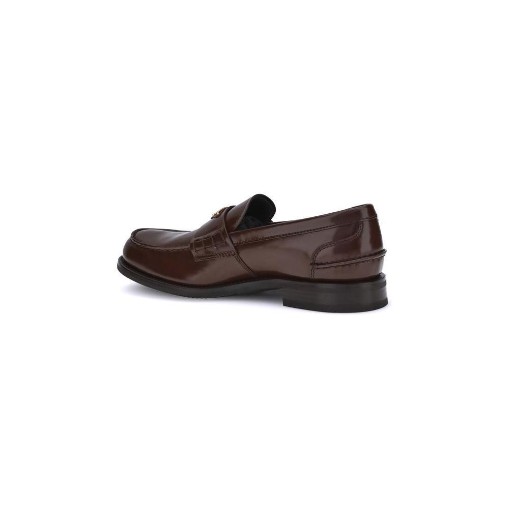 Prada Triangular plaque Loafers PR-2DB223FX000055F0NBL-EU43/US10