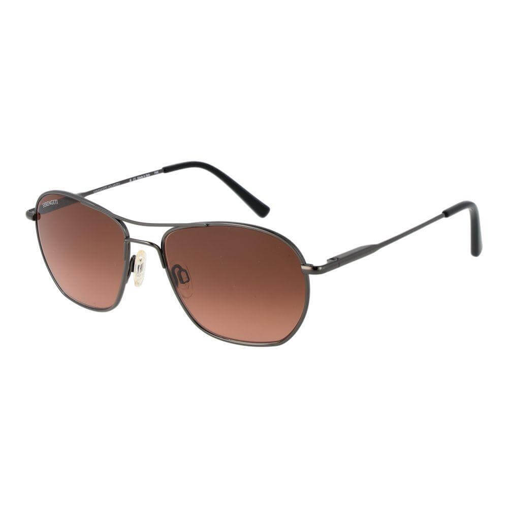 Serengeti Gray Unisex Sunglasses SE-1062743
