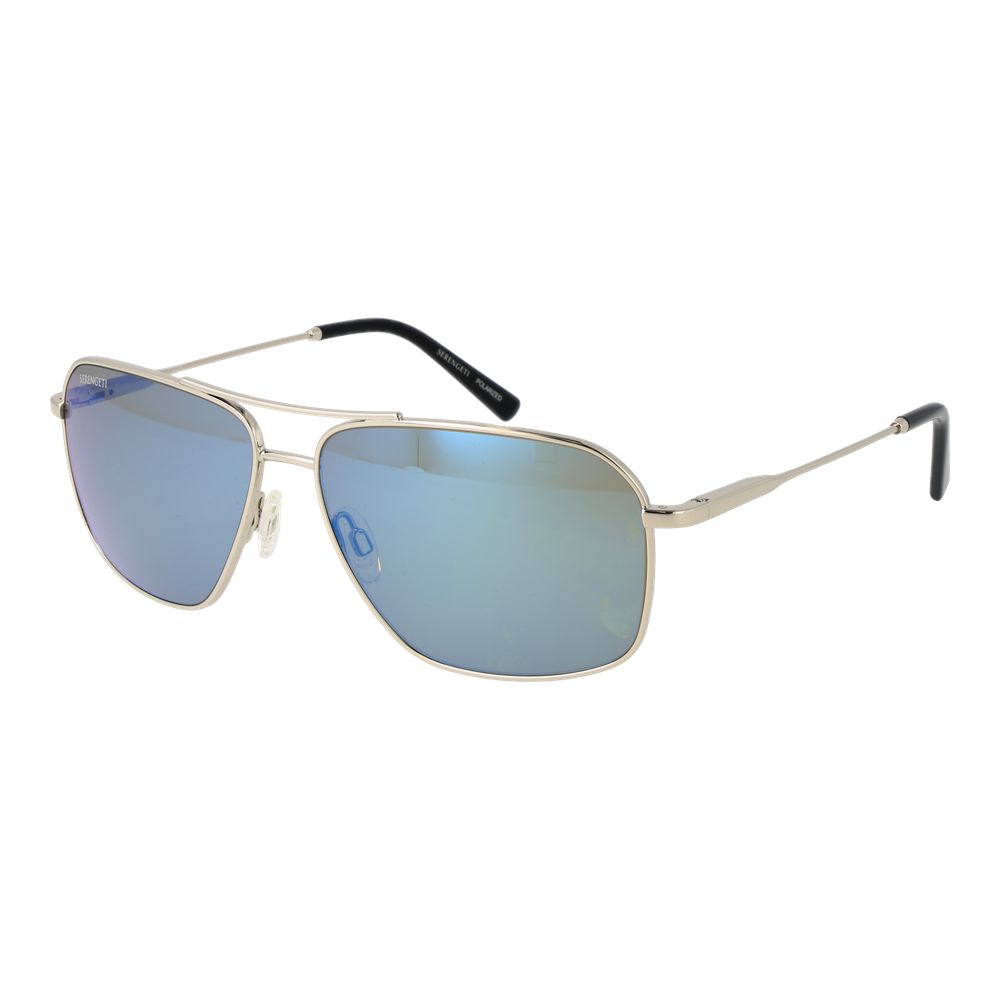 Serengeti Silver Men Sunglass