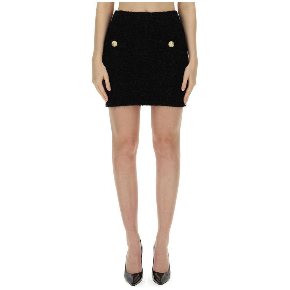 Balmain Tweed Mini Skirt BA-8776934555860-42