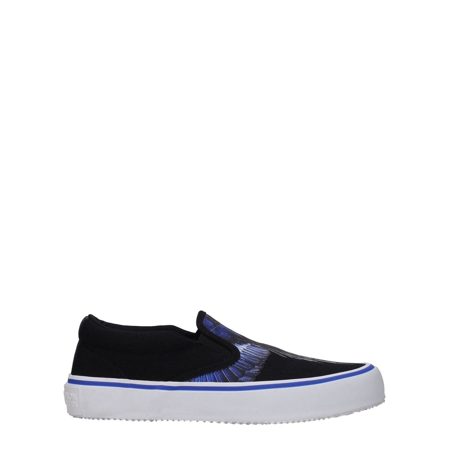 Marcelo Burlon Black Fabric Slip-On Loafers MA-8547167830281-EU44/US11