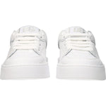 Dolce & Gabbana White Leather Low Tops DO-8547215540489-EU35/US5
