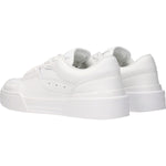 Dolce & Gabbana White Leather Low Tops DO-8547215540489-EU35/US5