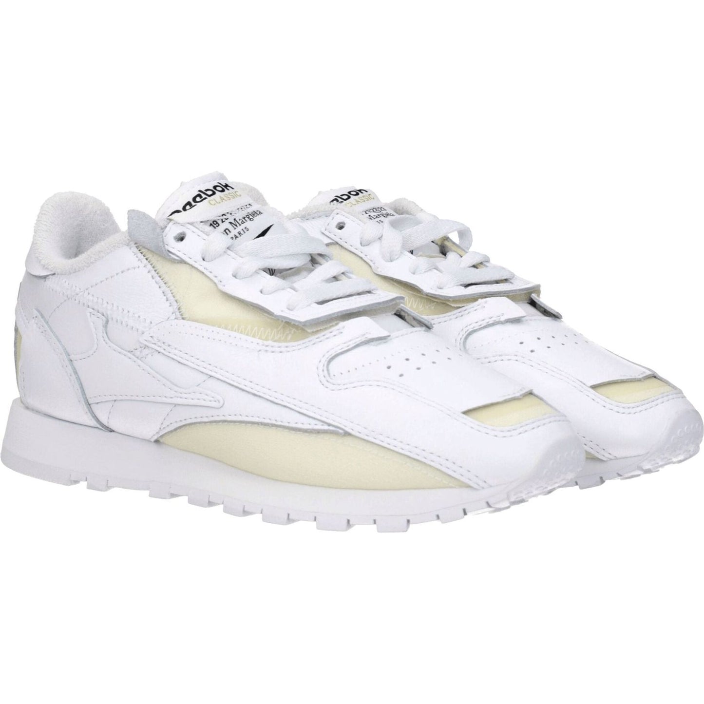Maison Margiela White Leather Athletic Sneakers MA-8547222257929-EU35/US5