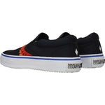 Marcelo Burlon Black Fabric Slip-On Loafers MA-8547228123401-EU40/US7