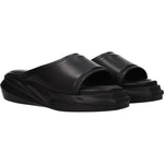 Alyx Black Leather Slippers Sandals AL-8547243917577-EU37/US7