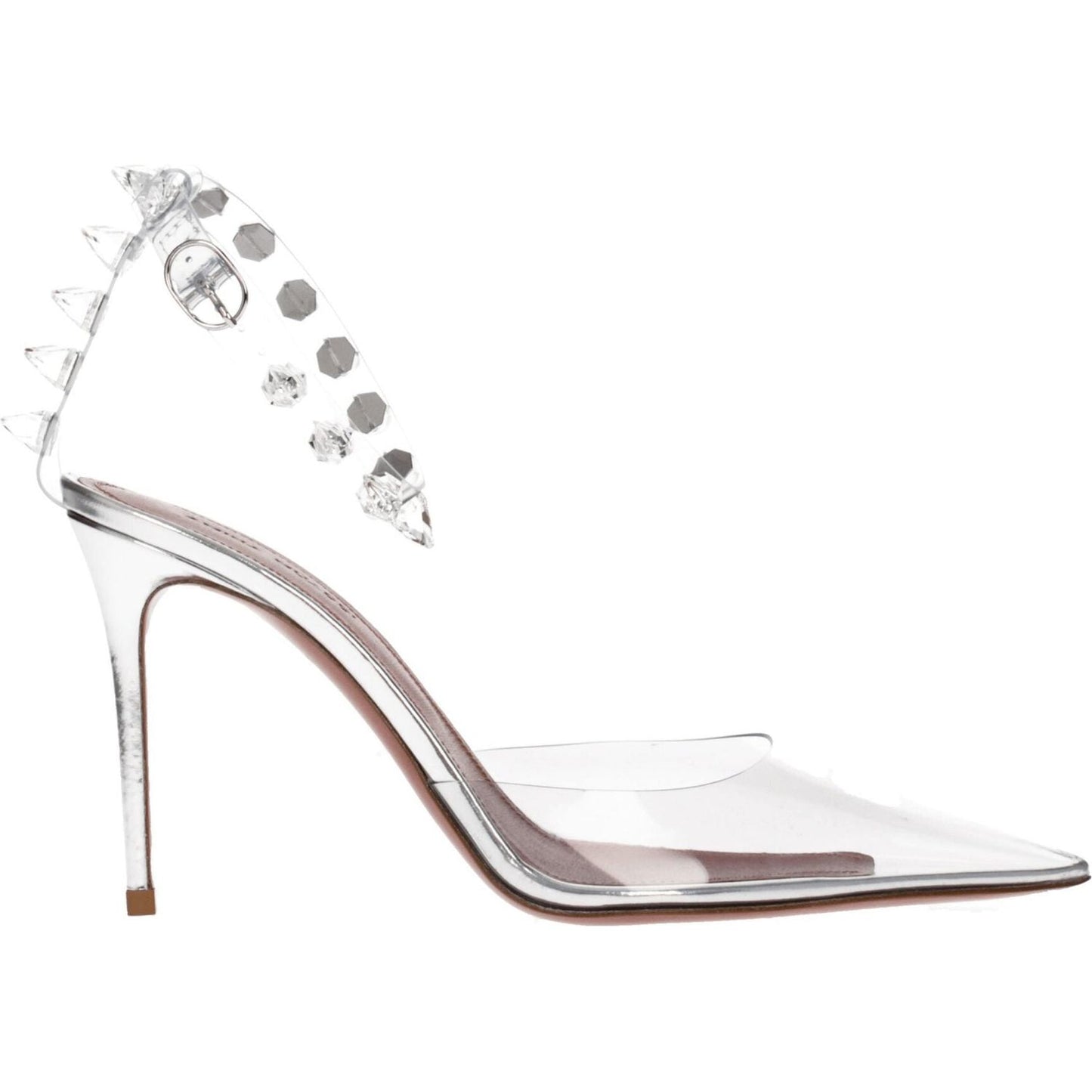 Amina Muaddi Transparent Pvc High Heel Pumps AM-8547274686729-EU36/US6