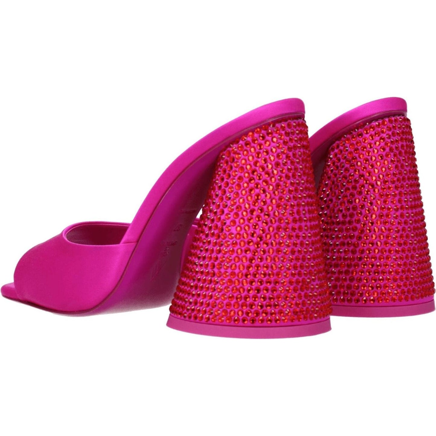 The Attico Pink Satin Platforms TH-8547286679817-EU37/US7