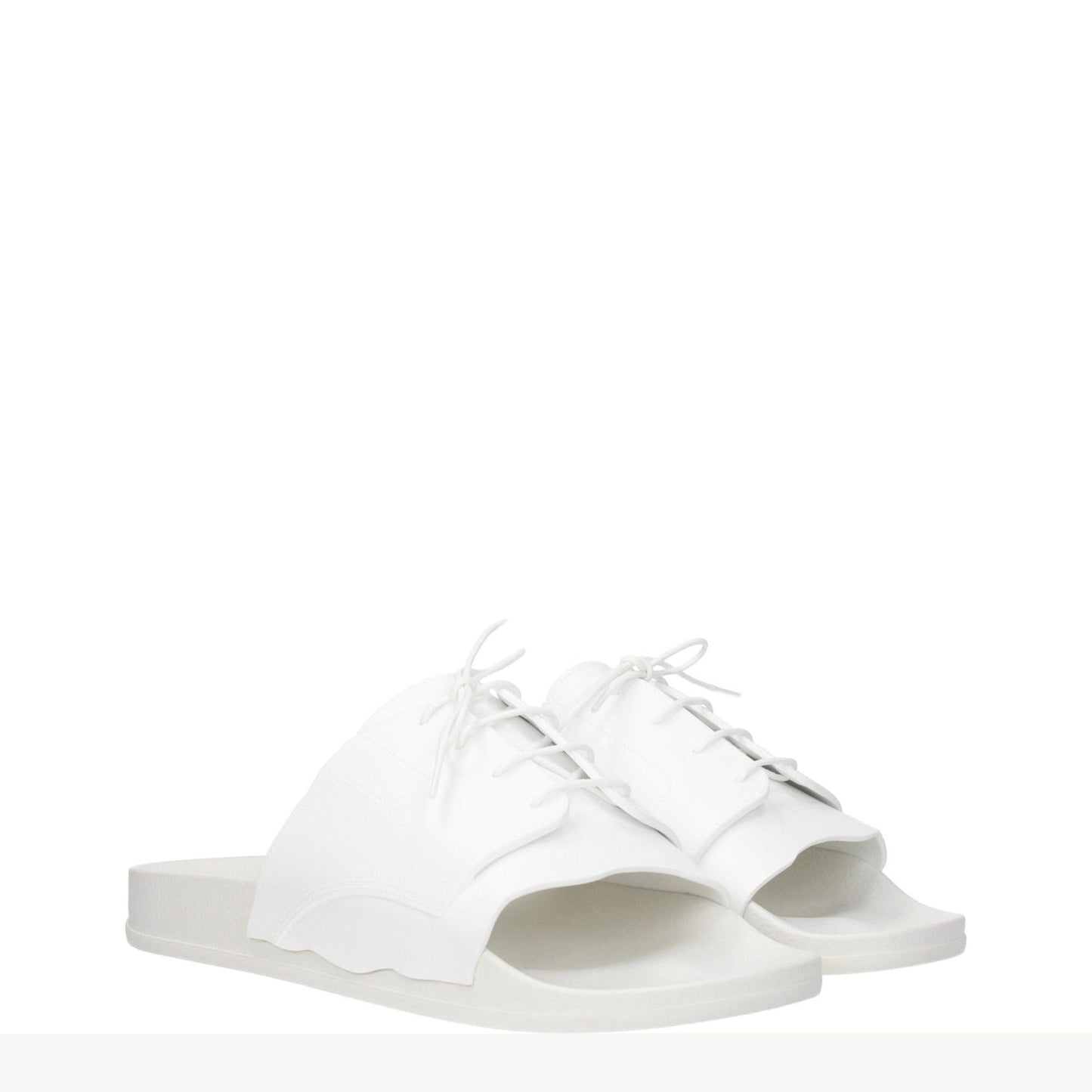 Maison Margiela White Cotton Slippers Sandals MA-8547358736649-EU39/US6