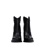 Premiata Black Leather Ankle Boots PR-8547457401097-EU36/US6