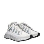 Versace White Fabric Athletic Sneakers VE-8547404349705-EU35.5/US5.5