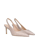 Stuart Weitzman Pink Fabric High Heel Pumps ST-9249008943369-EU36/US6