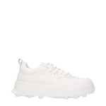 Jil Sander White Leather Sneakers JI-9277155901705-EU41/US8