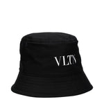 Valentino Garavani Black Cotton Bucket Hats VA-9282665545993-58 CM|M
