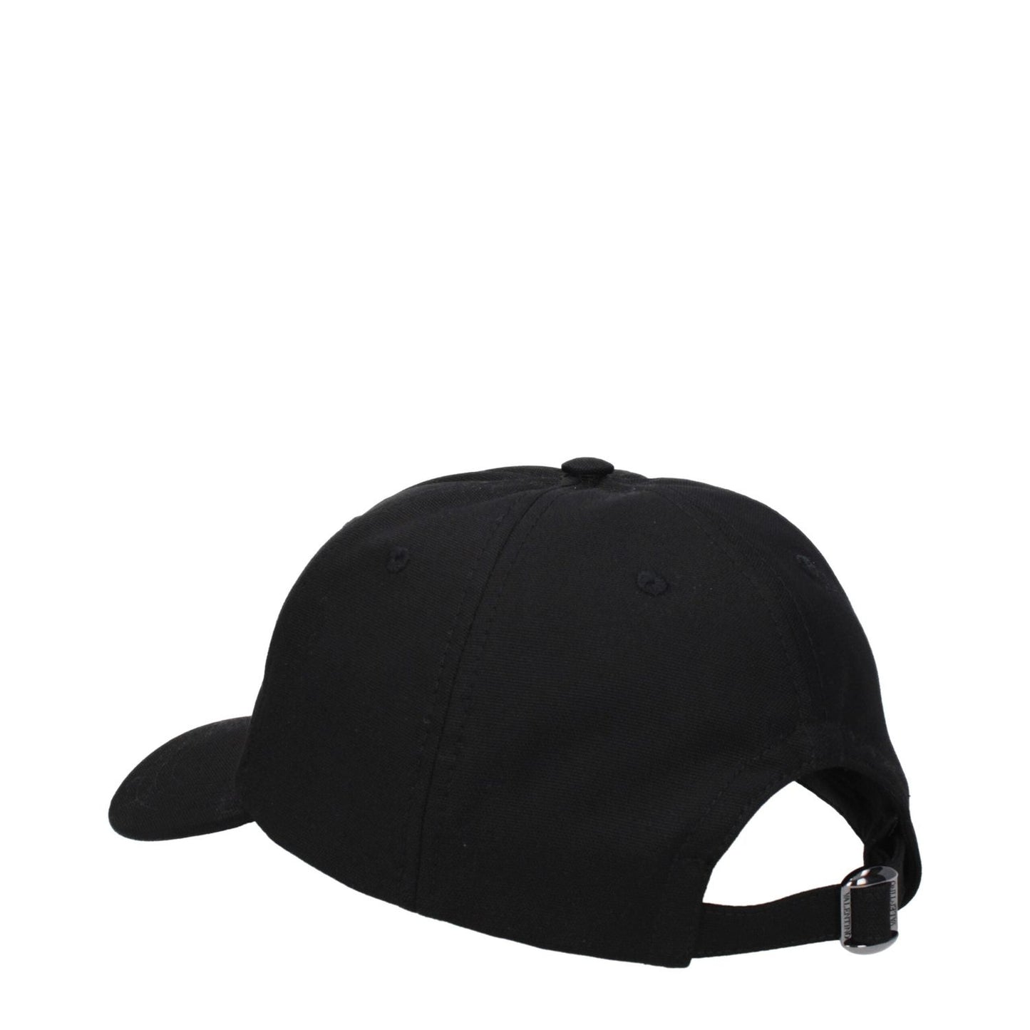 Valentino Garavani Black Cotton Caps (Baseball Hat) VA-9283238330633-58 CM|M