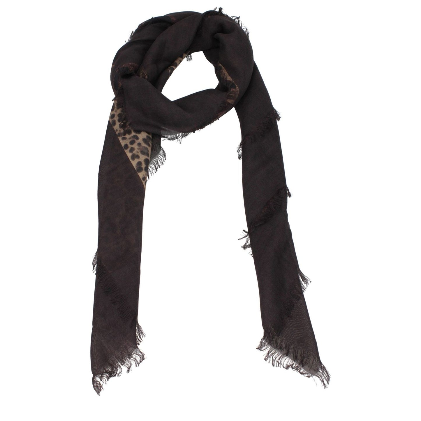 Valentino Garavani Brown Cashmere Foulards VA9283381821705BT