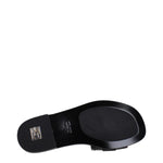 Moncler Black Leather Slippers Sandals MO-9353158000905-EU36/US6