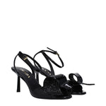 Prada Black Leather Stiletto Heels Sandals PR-9365256864009-EU36/US6