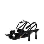 Prada Black Leather Stiletto Heels Sandals PR-9365256864009-EU36/US6