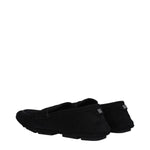 Dolce & Gabbana Black Leather Slip-On Loafers DO-9365491515657-EU43/US10