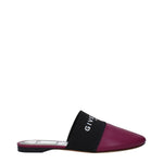Givenchy Purple Leather Slippers Sandals GI-9474461270281-EU35/US5