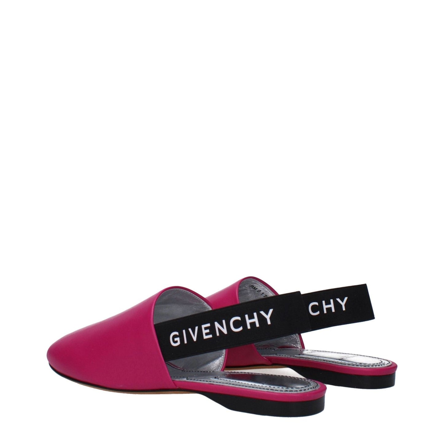 Givenchy Pink Leather Flat Sandals GI-9474463793417-EU35/US5